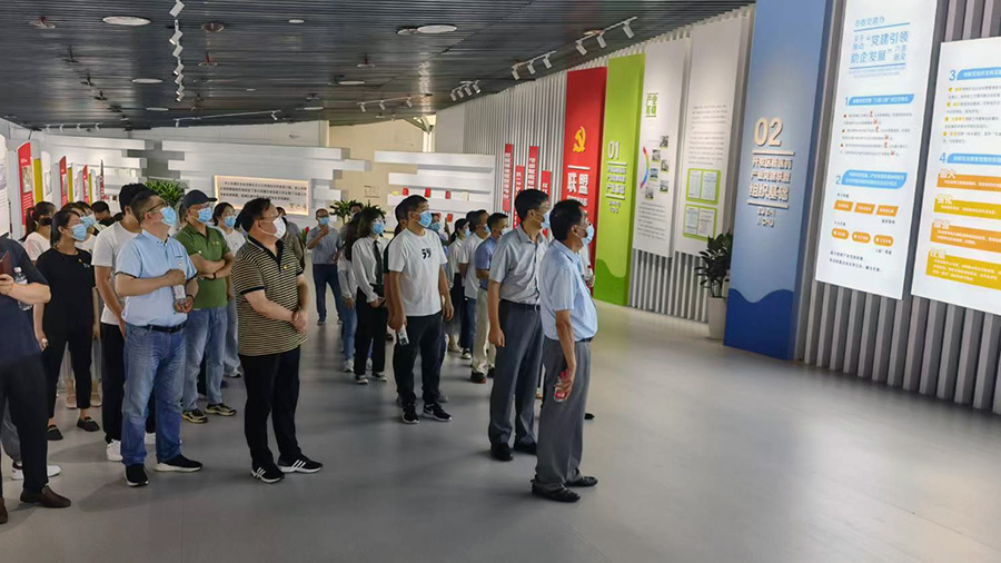 公司黨委開展慶?！捌咭弧秉h建活動